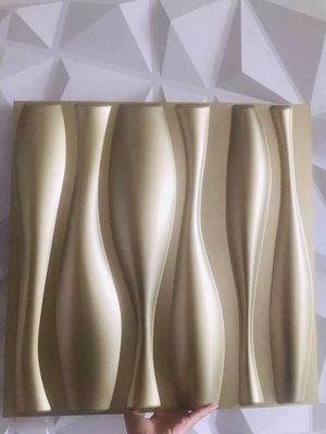 50x50cm Dekoratif 3D Duvar Panelleri Ev İç Mekan Modern Tasarım %100 PVC