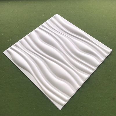 50x50cm Dekoratif 3D Duvar Panelleri Ev İç Mekan Modern Tasarım %100 PVC