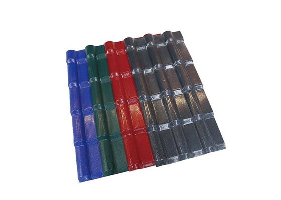 ASA Sentetik Reçine PVC Kiremit Oluklu UPVC Plastik Çatı Kaplama Levhaları