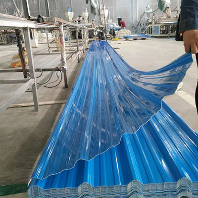 Asa Sentetik Reçine Çatı Kiremitleri Oluklu PVC Kiremit Kiremitleri UPVC Plastik Çatı Kaplama Levhaları