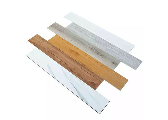 İç Vinil Tahta Karo Döşeme Suya Dayanıklı Plastik PVC Vinil Döşeme