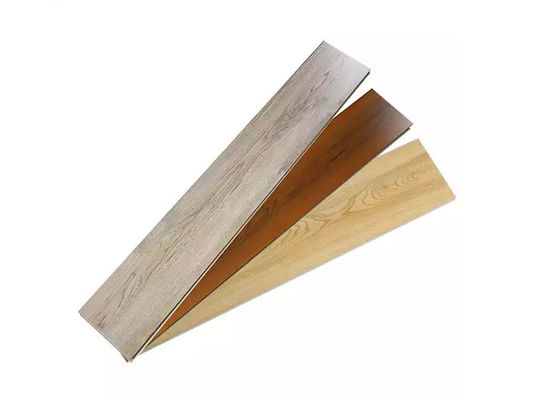 Su geçirmez Doğal Tahıl Çekirdekli PVC Vinil SPC Döşeme 3mm 4mm 5mm 8mm
