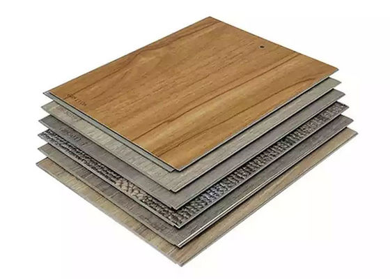 Su geçirmez Doğal Tahıl Çekirdekli PVC Vinil SPC Döşeme 3mm 4mm 5mm 8mm