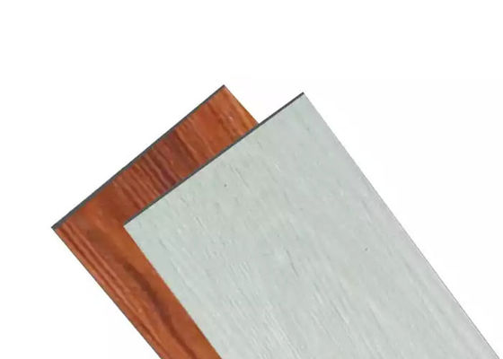Ev Dekorasyonu İçin Yanmaz Suya Dayanıklı Ahşap Renkli PVC Kilit Döşeme