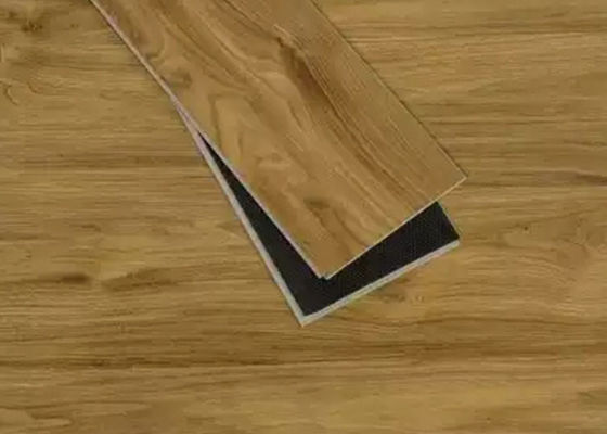 Ahşap Doku Vinil Tahta SPC Döşeme 1220x180mm Taş Plastik Çekirdek Yapay Tıklama