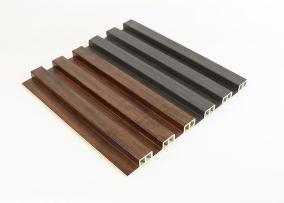 Ahşap Doku Yivli WPC Duvar Paneli Dekoratif 160 * 24 * 2900mm Suya Dayanıklı