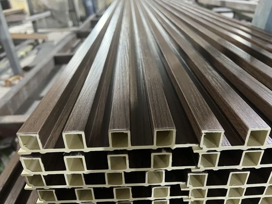 Ahşap Yerine WPC Kompozit Panel Kaplama Lamine Panjur