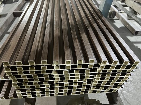 Ahşap Yerine WPC Kompozit Panel Kaplama Lamine Panjur