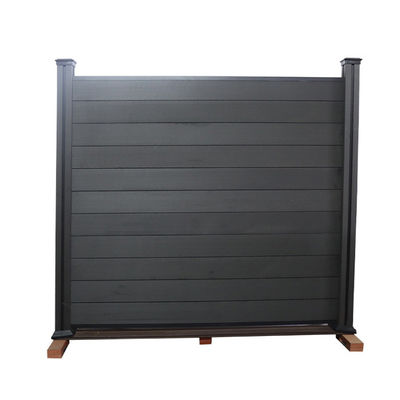 Dekoratif WPC Kompozit Çit Panelleri Suya Dayanıklı Bahçe Panoları Balkon 90 * 25mm