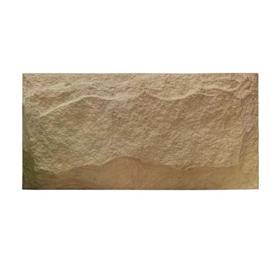 Dış Mekan PU Taş Paneller Poliüretan Yapay Duvar 1200 * 600mm 5mm