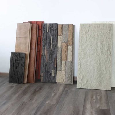 Sahte Pu Taş Duvar Paneli Mantar Yanmaz 3mm 1220 * 2440mm
