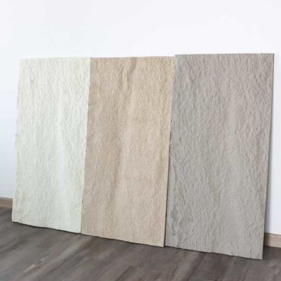 Sahte Pu Taş Duvar Paneli Mantar Yanmaz 3mm 1220 * 2440mm