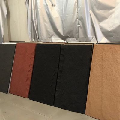 Hızlı Kurulum PU Sahte Taş Duvar Paneli Mantar Taşı Poliüretan 1200 * 600mm
