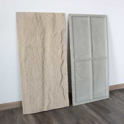 120 * 60cm Lüks PU Mantar Taş Duvar Paneli Dekoratif Dekor Simülasyon Taşı