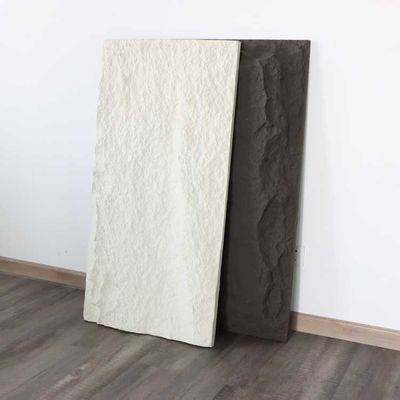 120 * 60cm Lüks PU Mantar Taş Duvar Paneli Dekoratif Dekor Simülasyon Taşı