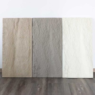 Lüks PU Sahte Taş Panel Tek Duvar Dekoratif 1200 * 600mm 100mm