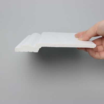 Led Işıklı Beyaz Dekoratif Süpürgelik Fayans Süpürgelik Astarlı Kalıplama