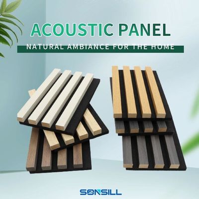 Özel Polyester Fiber Akustik Panel Yanmaz Boyalı Ses Yalıtımı