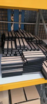 2400mm Polyester Fiber Ev Sineması İçin Kendiliğinden Yapıştırıcı Akustik Paneller