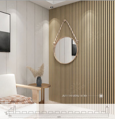 Ev Akustik Panel Modern Yüksek Absorpsiyon Ahşap Kayalık Panel For