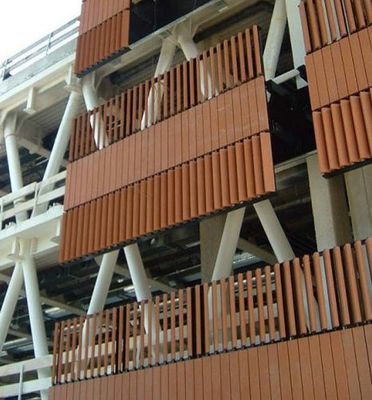 Wpc Duvar Kaplamaları Bina Dış Dekorasyonu Ahşap Yerine Wpc Duvar Paneli