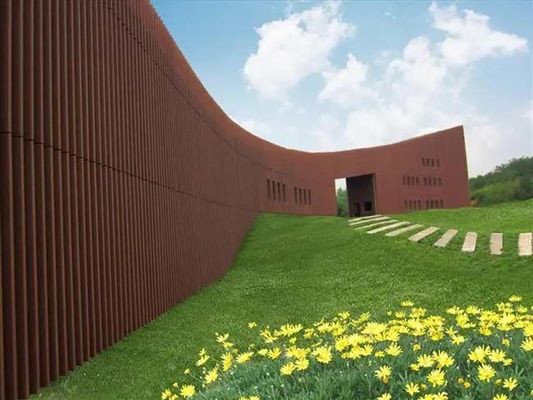 WPC Fluted Duvar Panelleri Dış Çapraz Ekstrüzyon Ahşap Plastik Kompozit Duvar Kaplamaları
