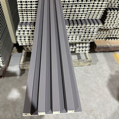 Yüksek Kaliteli Fluted Kompozit Wpc İç Duvar Kaplamaları Renkli