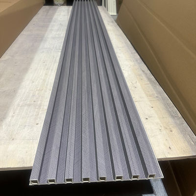 İç dekorasyon İç duvarlar için ahşap plastik kompozit 160x24 Wpc panelleri
