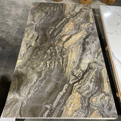 1220x2800mm İç dekoratif PVC mermer levhası
