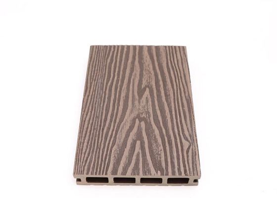 Plastik Çatlamaya Dayanıklı WPC Decking WPC Teras Panosu 140x25x2900