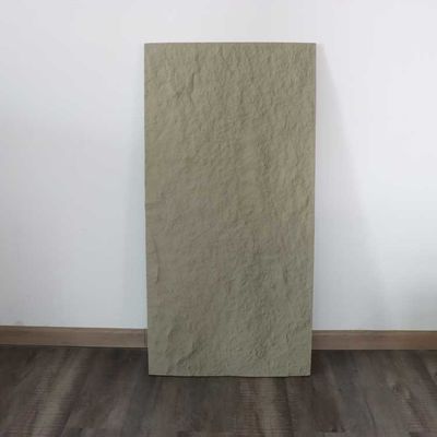 Kalın Döşeme PU Taş Panel Sahte Duvar Dekoru İçin Kurulumu Kolay 120 * 60cm 3cm