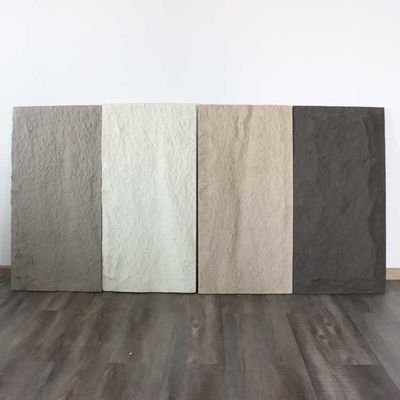 120 * 60cm Hafif Poliüretan Taş Duvar Paneli PU Sahte 5cm