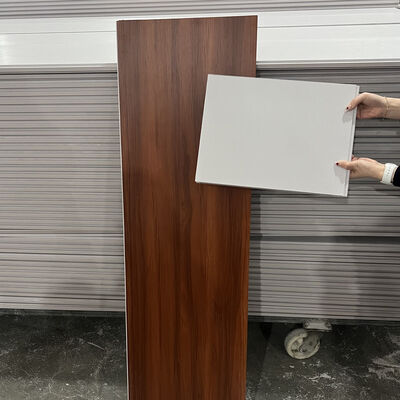 PVC Duvar Paneli Bölme İç Dekoratif Tahta Oda Alanı İçin Su geçirmez Bölücü