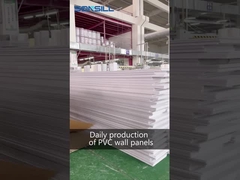 Parlak Tavan PVC Panel Duvar İç Dekoratif Ev Banyo Yapı Malzemesi