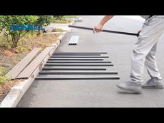 Ahşap Zemin 3D Kabartma Doku WPC Decking Kompozit Güverte Zemini Suya Dayanıklı