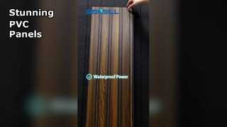 Sonsill PVC Tavan Panelleri Çarpıcı Duvarlar ve Tavanlar